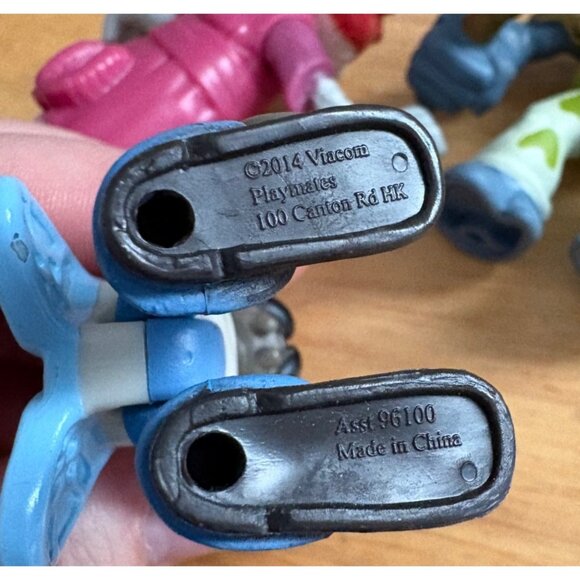 Lot of 6 Teenage Mutant Ninja Turtles TMNT Half Shell Imaginex Playmates Action - Picture 9 of 11